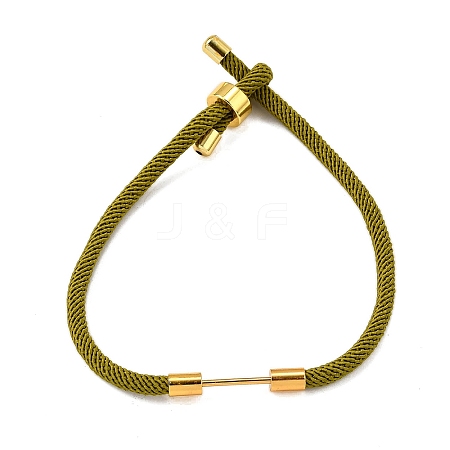 Braided Nylon Cord Bracelet Making MAK-A017-D03-13G-1