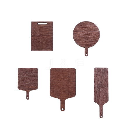 5Pcs Wood Cutting Board Mini Model PW-WG41165-01-1