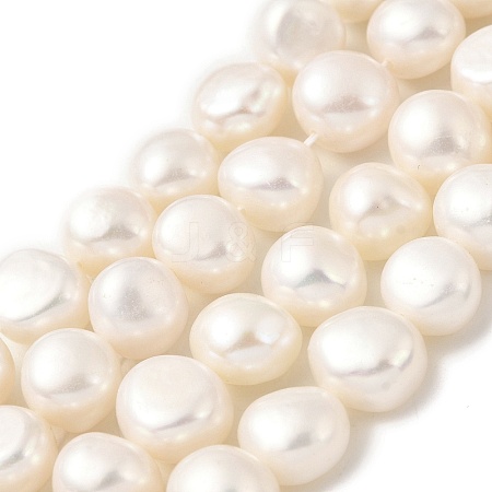 Natural Cultured Freshwater Pearl Beads Strands PEAR-A006-10E-1