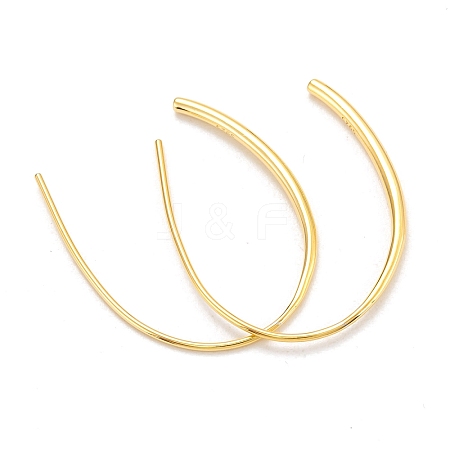 925 Sterling Silver Ear Thread EJEW-H110-19G-1