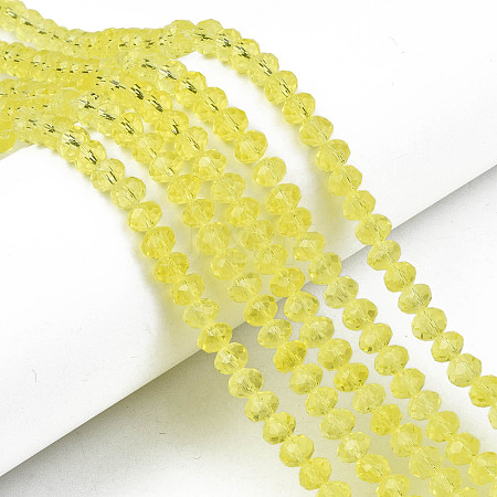 Glass Beads Strands EGLA-A034-T6mm-D29-1