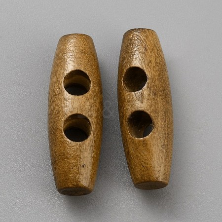 Natural Wood Buttons FIND-WH0423-53A-03-1