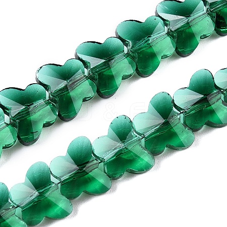 Transparent Glass Beads GLAA-Q066-10mm-B06-1