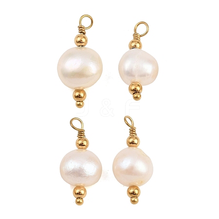 Natural Pearl Pendants PA-CBA0A45-11G-1