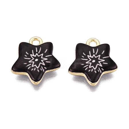 Printed Alloy Pendants PALLOY-SZC0008-10B-1