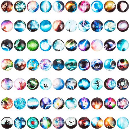 Flatback Glass Cabochons for DIY Projects GGLA-AR0001-01J-1