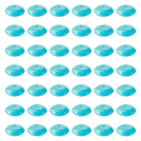 80Pcs 61G Acrylic Imitation Gemstone Beads MACR-TADJ0001-10I-1