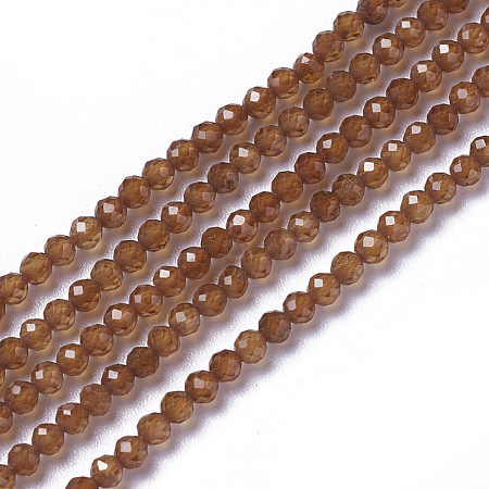 Natural Garnet Beads Strands G-F596-34-2mm-1