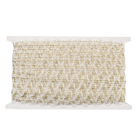 Polyester Lace Trim for Curtain OCOR-K007-10B-01-1