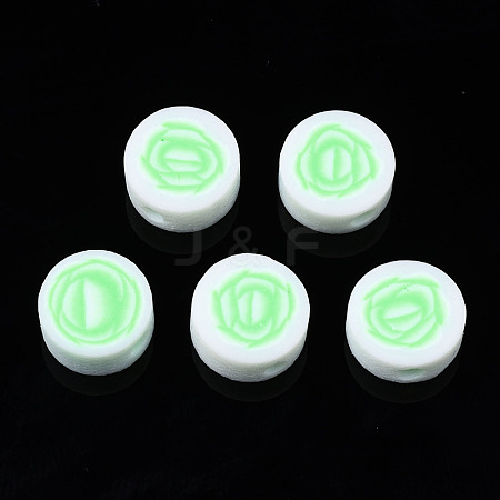 Handmade Polymer Clay Beads CLAY-N008-041D-1