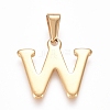 304 Stainless Steel Pendants STAS-F106-95G-W-01-1