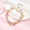 304 Stainless Steel Charm Bracelets BJEW-JB12824-4