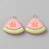 Opaque Resin Pendants LS-CRES-CJC0011-004C-P-1