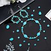 Dyed Synthetic Turquoise Beads G-AR0004-32-2
