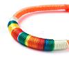 Handmade Braided Rope Polyester Thread Bracelets BJEW-F360-I02-3