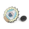 Evil Eye Alloy Enamel Brooch JEWB-K018-37D-EB-3