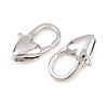 Brass Lobster Claw Clasps KK-H287-08D-P-2