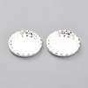 304 Stainless Steel Cabochon Settings STAS-Y001-08S-2