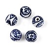 Handmade Porcelain Beads PORC-S498-60-3