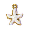 304 Stainless Steel Enamel Pendants STAS-OY015-29G-01-1