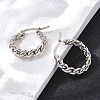 201 Stainless Steel Hoop Earrings EJEW-Q026-14P-B-5