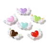 Printed Opaque Acrylic Beads AC-CBAA26B-09-1
