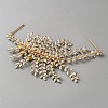 Rhinestone Hair Bands OHAR-WH0042-09A-2