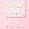 ABS Plastic Imitation Pearl Bead SACR-FS0001-82-7