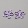 Hollow Out Spray Painted Alloy Pendants LS-FIND-WH20008-19B-2