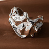 Textured Plastic Cuff Bangles for Women FS-WG9DD36-04-1