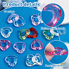 11 Colors Transparent Acylic Bead Frame MACR-PH0001-90-6