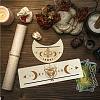 Gorgecraft 2Pcs 2 Style Natural Wood Card Stand for Tarot DJEW-GF0001-33I-7