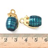 304 Stainless Steel Enamel Pendants STAS-I346-14G-02-3