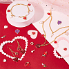 90Pcs 15 Style Alloy Enamel Charms ENAM-PH0002-36-3