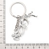 Zinc Alloy Keychains KEYC-I118-01ASP-02-3