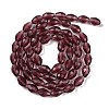 Transparent Glass Beads Strands LS-EGLA-N013-T8mm-D03-2