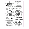 Clear TPR Stamps PW-WG4C046-01-1