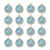 Golden Plated Alloy Enamel Charms LS-ENAM-S118-04J-2