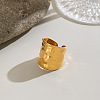 304 Stainless Steel Wide Band Cuff Open Rings XW9873-3
