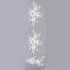 Lace Embroidery Sewing Fiber Appliques DIY-WH0063-03-1