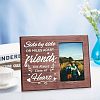 MDF Wood Photo Frames DIY-WH0231-041-4