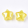 Transparent Crackle Acrylic Beads TACR-S148-03B-2
