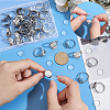 Unicraftale Blank Dome Ring Making Kit DIY-UN0004-03-4