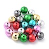 Christmas Theme UV Plating Acrylic Beads PACR-B003-01B-1