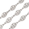 304 Stainless Steel Oval with Cross Link Chains SA-CBAE0F2-0P-1