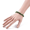 Natural Diopside Chips Beaded Stretch Bracelet for Kid BJEW-JB08080-3