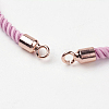 Nylon Twisted Cord Bracelet Making MAK-K006-RG-3