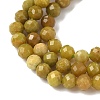 Natural Yellow Green Opal Beads Strands G-D306-A06-3mm-4