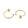 304 Stainless Steel Stud Earring X-EJEW-H134-02C-G-2