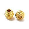 Rack Plating Brass Beads KK-P095-64G-2